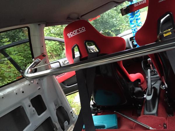 Rozpěra k uchycení sportovních pásů Tegiwa (harness bar)