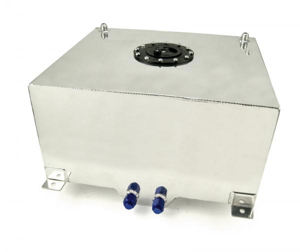 Závodní hliníková palivová nádrž 80l (racing fuel tank) se senzorem na ukazatel stavu paliva