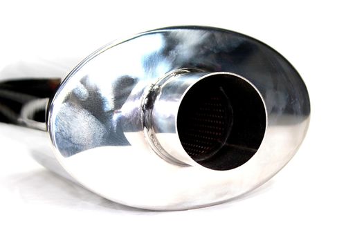 Tlumič výfuku ProRacing - 57mm / 63,5mm / délka 300mm - nerez