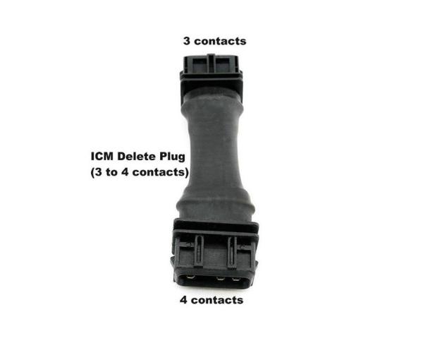 Konverzní bypass adaptér ICM Delete - VAG 1.8T 150/180PS / Audi A6 C5 / A8 D2 / S4 / RS4 B5 2.7T (3-4 pin)