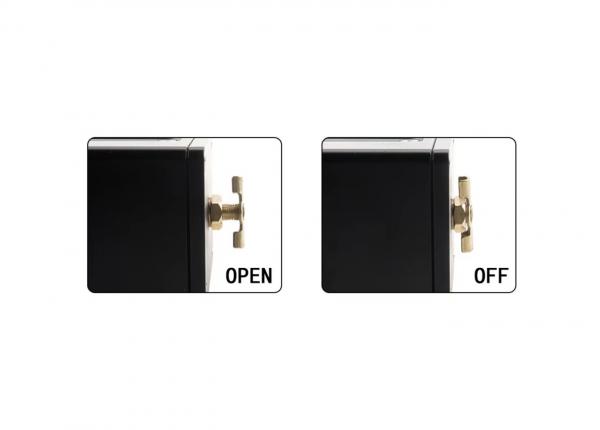 Oil catch tank - 4x vývod - objem 0,5l - DASH-10