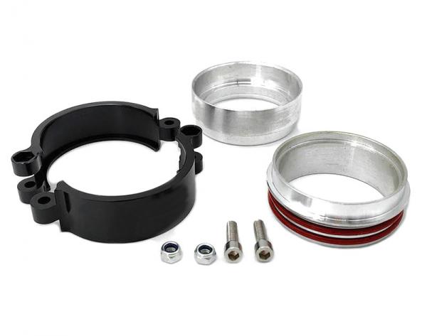 Rychloupínací HD spona ProRacing s přírubami 51mm (2") - černá - typ 1