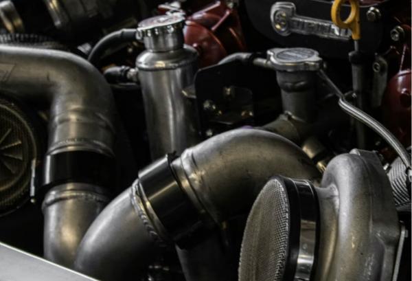 Rychloupínací HD spona ProRacing s přírubami 89mm (3.5") - černá - typ 1