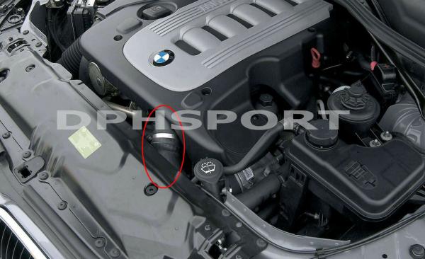 Hadicový kit Jap Parts BMW E60 / E61 525/530d (03-10) - černý