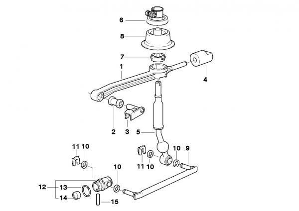 Zesílené táhlo řazení ProRacing BMW E36 328i/s / M3 (90-00)