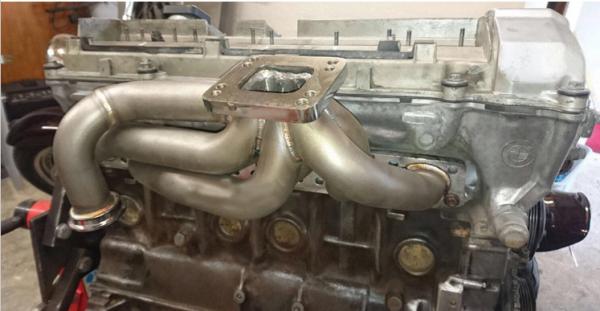 Laděné svody ProRacing BMW 3-Series E30 / 5-series E34 se swapem motoru M50/M52/M54/S50/S52 - T3/T4 + WG 40/44mm v-band - 3mm steam pipe
