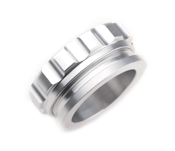 Hliníkové šroubovací víčko nádrže s protikusem k navaření - 35/49mm