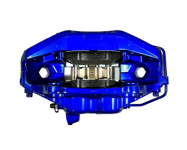 Přední 4-pístové brzdové třmeny Brembo BMW X1 E84 / X3 E83/F23 / X4 F26 / X5 E53 pro kotouče 348x36mm (modré 34116891273 / 34116891274)