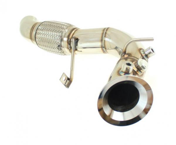 Downpipe s náhradou DPF Jap Parts BMW 3-Series E90 / E91 / E92 / E93 335d 286PS M57N2 (06-11)