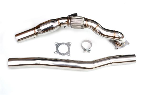 Downpipe se sportovním katalyzátorem Jap Parts Audi S3 8P 2.0 TFSI Quattro 265PS (06-14)