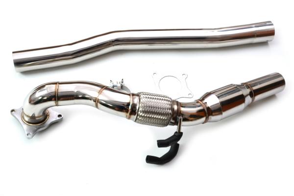 Downpipe se sportovním katalyzátorem Jap Parts Audi TTS 8J 2.0T FSI Quattro (08-11)