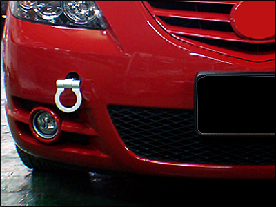 Přední / zadní odtahový hák (odtahové oko) Jap Parts Mazda