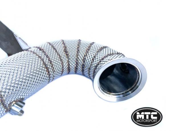 Downpipe s náhradou OPF/GPF MTC Motorsport Mercedes CLA-Klasse CLA45 S AMG 2.0 Turbo (19-)