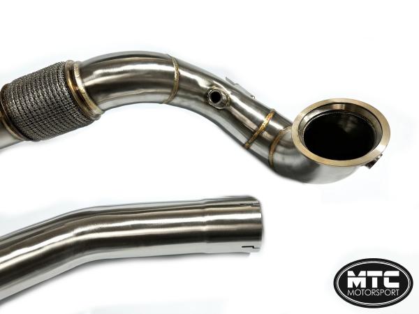 Downpipe s náhradou OPF/GPF a sportovním katalyzátorem MTC Motorsport Audi S3 8Y 2.0 TFSI Quattro 310PS (20-)