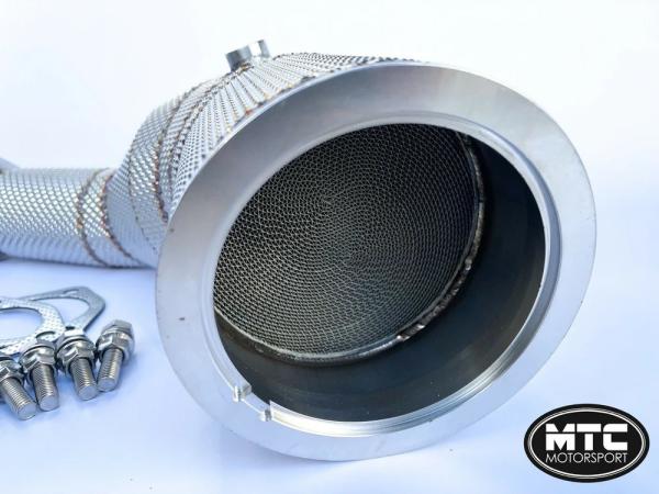 Downpipes se sportovními katalyzátory MTC Motorsport Audi S8 D5 4.0 TFSI V8 (19-)