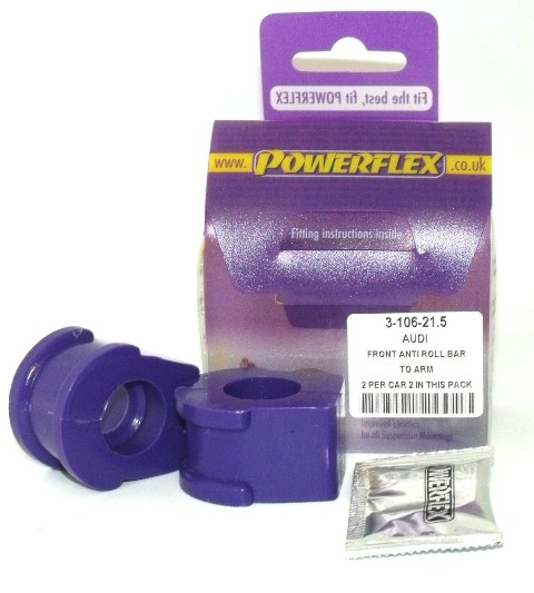 Silentbloky Powerflex Audi Coupe Quattro / 80/90 Avant Quattro / S2 Coupe B3 Front Anti Roll Bar To Control Arm Bush (3)