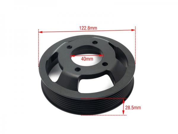 Odlehčená řemenice ProRacing BMW X3 E83 / X5 E53 / Z3 / Z4 E85/E86 - motory M52TU / M54