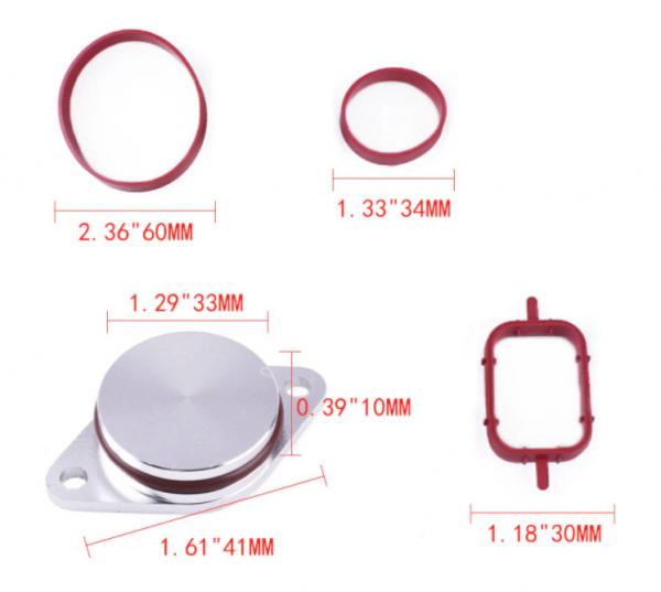 Kit ProRacing na odstranění vířivých klapek v sání (Runner Flap Delete kit) pro BMW E63 / E64 635d M57N2
