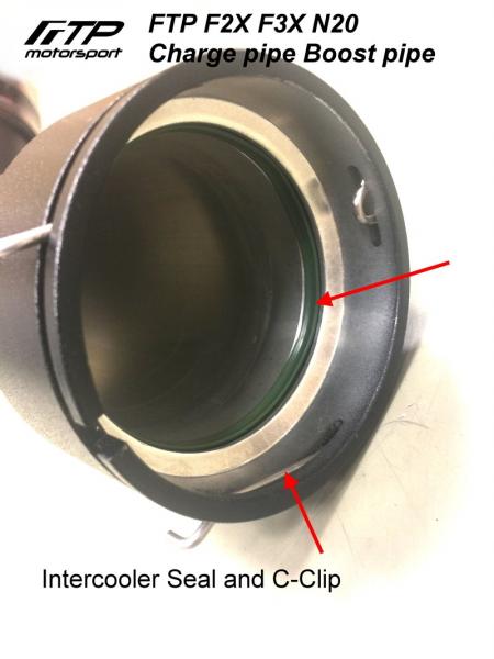 Charge Pipe & Boost Pipe FTP Motorsport BMW E89 Z4 sDrive 18i/20i/28i N20 (11-16)