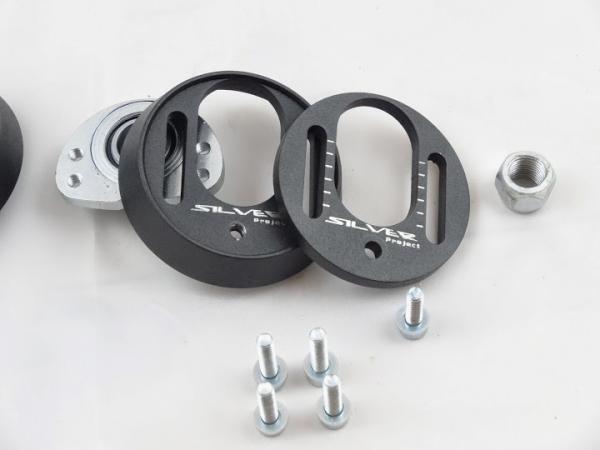 Přední horní uložení tlumičů (Pillowball Top Mounts) Silver Project VW Golf 4 / Bora / Polo 6R/6C / Up! AA