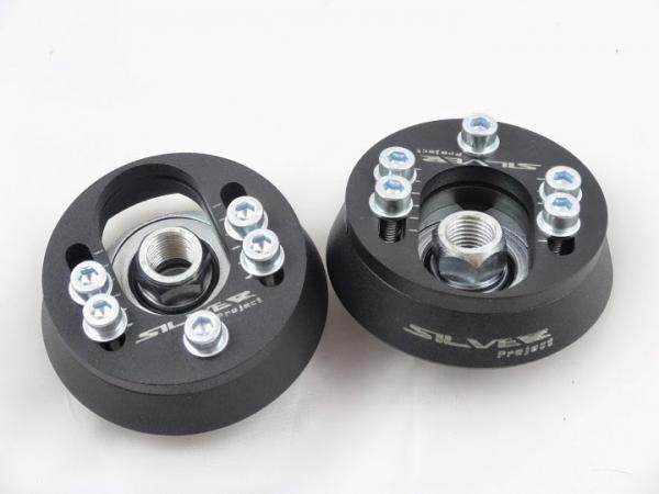 Přední horní uložení tlumičů (Pillowball Top Mounts) Silver Project Seat Ibiza 6J / Leon 1M / Toledo 1M/KG / Mii AA