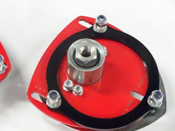 Přední horní uložení tlumičů (Pillowball Top Mounts) Silver Project VW Beetle 5C / Caddy 3 kombi 2K/2C / EOS 1F / Jetta 3 1K/4 162