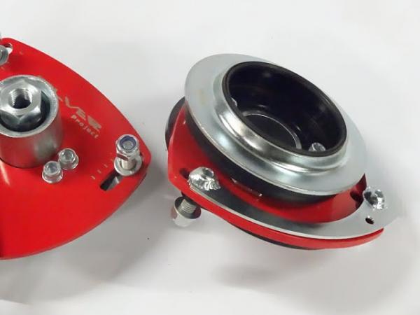 Přední horní uložení tlumičů (Pillowball Top Mounts) Silver Project Škoda Octavia II 1Z / Superb II 3T / Yeti 5L