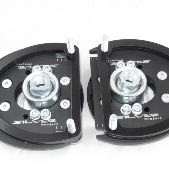 Přední horní uložení tlumičů (Pillowball Top Mounts) Silver Project Škoda Octavia III 5E (13-) - verze pro sériový podvozek