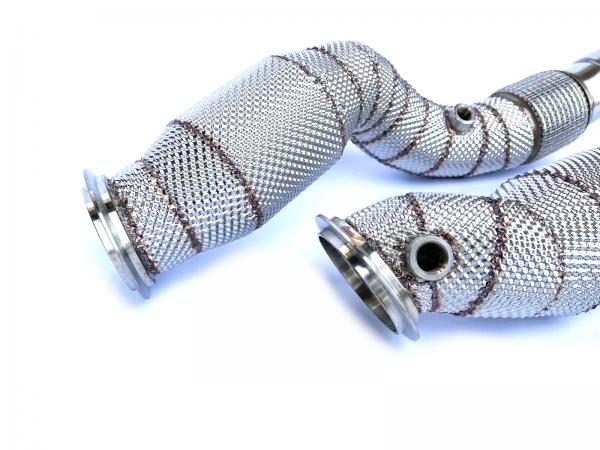 Downpipes se sportovními katalyzátory MTC Motorsport BMW G87 M2 G80 / G81 M3 / G82 / G83 M4 S58 (20-)