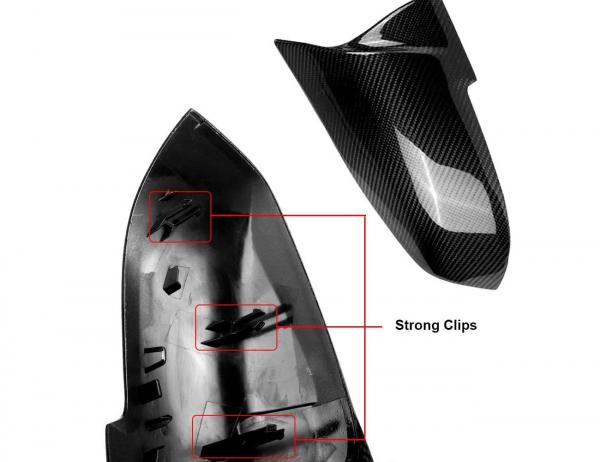 Karbonové kryty zrcátek Pro Sport F20 / F22 / F30 / F32 / F33 / F34 GT / F35 / F36 - M Performance style