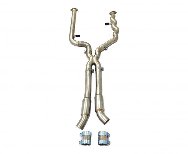 Středový díl výfuku a OPF delete ProRacing BMW G87 M2 / G80/G81 M3 / G82/G83 M4 S58 (20-) - equal length
