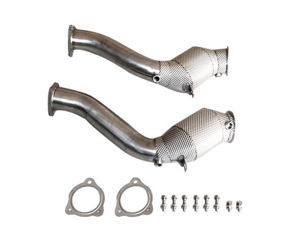 Downpipes se sportovními katalyzátory ProRacing Porsche Cayenne II 958.2 S 3.6 Twin-turbo V6 (14-18)