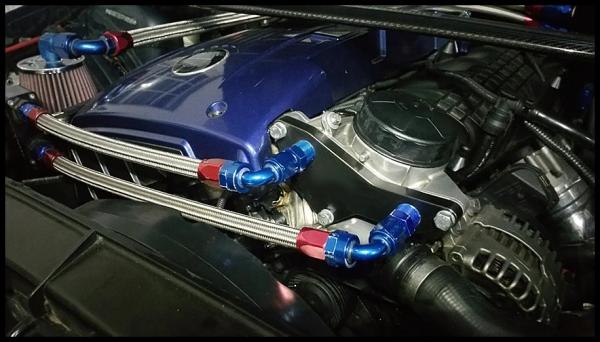 Adaptér pro montáž olejového chladiče a odstranění termostatu ProRacing BMW E82 / E88 135i / E90 / E91 / E92 / E93 335i / E60 / E61 535i / F01 / F02 740i / X6 E71 / Z4 E89 35i N54/N55 - bez fitinek
