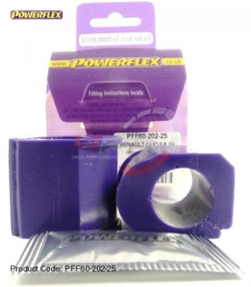Silentbloky Powerflex Renault Clio II včetně 172/182 Front Anti Roll Bar Bush 25mm (2)