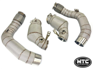 Downpipes se sportovními katalyzátory MTC Motorsport BMW 5-Series F90 M5 S63M (17-20)