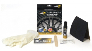 Opravná sada alu kol pro matově černá hliníková kola