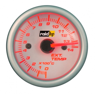 Přídavný budík Raid SR-Line - teplota výfukových plynů EGT