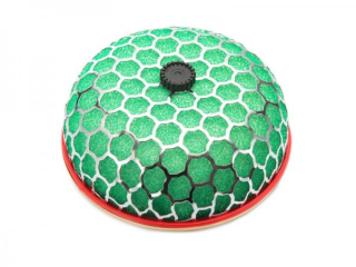 Sportovní filtr HKS style Super Power Flow houba - zelená - 100mm