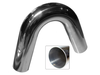 Hliníkové (Alu) koleno 135° - průměr 38mm (1,5 palce) - délka 60cm