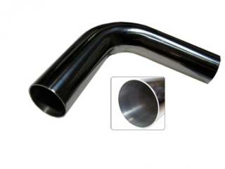 Hliníkové (Alu) koleno 75° - průměr 54mm (2,13 palce) - délka 60cm