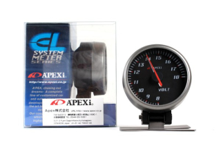 Přídavný budík Apexi style EL Meter Series - voltmetr (60mm)