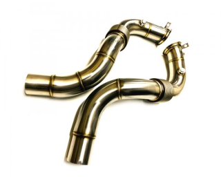 Downpipes s náhradami katalyzátorů BR Motorsport BMW X5M F85 4.4 V8 S63R 575PS xdrive (15-18)