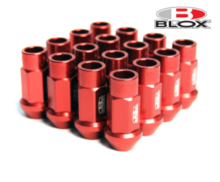 Kolové matice (štefty) Blox závit M12 x 1.25 - červené