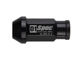 Kolové matice (štefty) D1 Spec závit M12 x 1.5 - černé