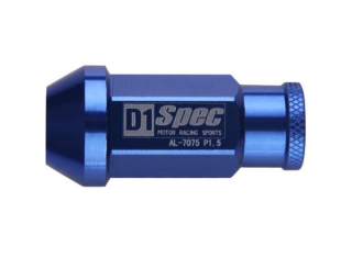 Kolové matice (štefty) D1 Spec závit M12 x 1.5 - modré