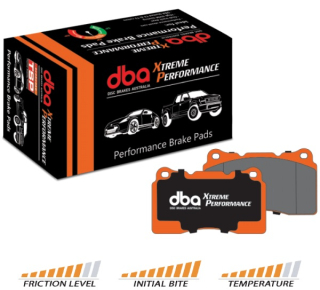 Přední brzdové destičky DBA Xtreme Performance pro BMW třmeny 374x36mm