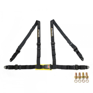 Bezpečnostní pás Epman 4-bodový černý - 50mm