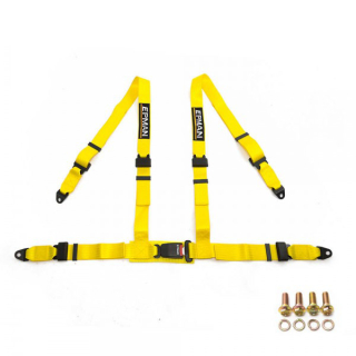 Bezpečnostní pás Epman 4-bodový žlutý - 50mm