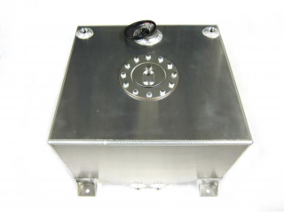 Závodní celohliníková palivová nádrž 40l (racing fuel tank) se senzorem na ukazatel stavu paliva (full billet)