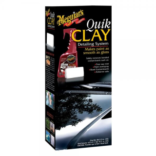 Meguiars Quik Clay Starter Kit 473ml - základní sada pro odstranění odolných nečistot z laku